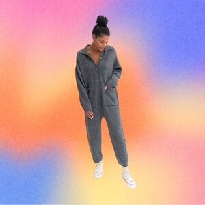 SMASH AND TESS - FLORENCE ROMPER IN GREY